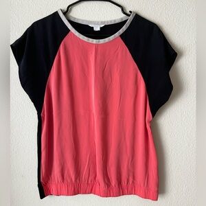 diane von furstenberg silk top Medium